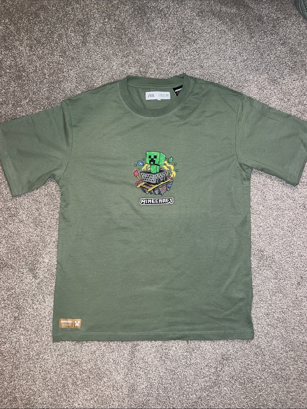 Minecraft Mojang AB oversized t-shirt size 13-14